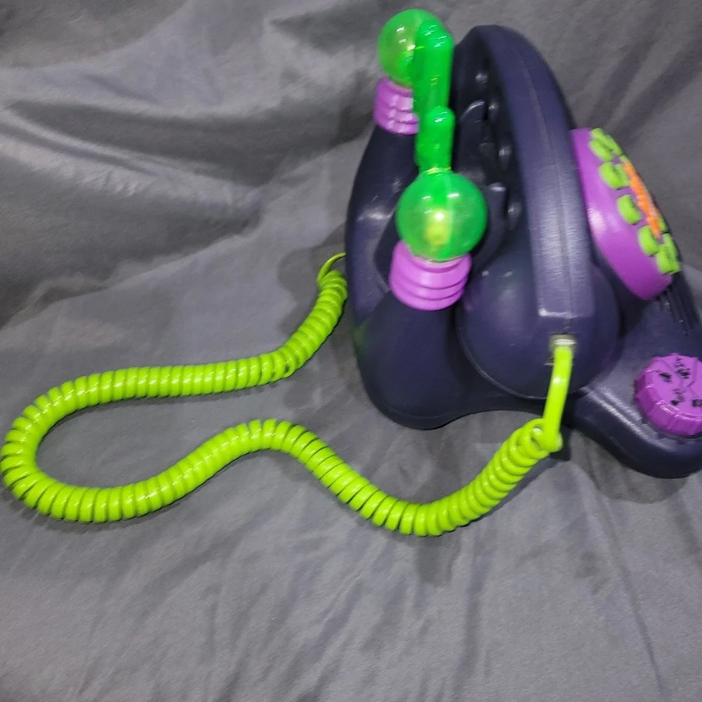 Vintage 1997 Nickolodeon Talk Blaster Phone From Japan used